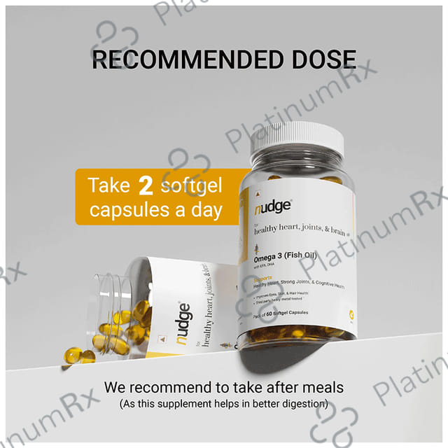 Nudge Omega 3 Softgel Capsule 60s