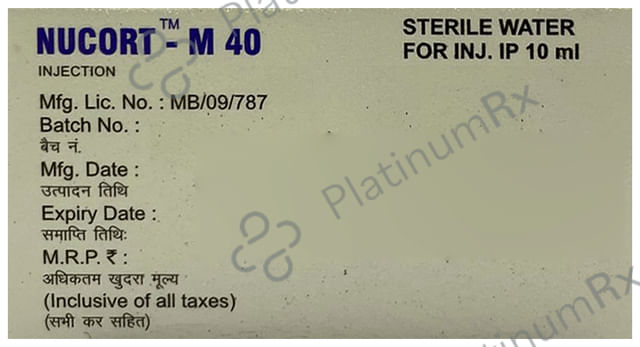 Nucort-M 40 Injection