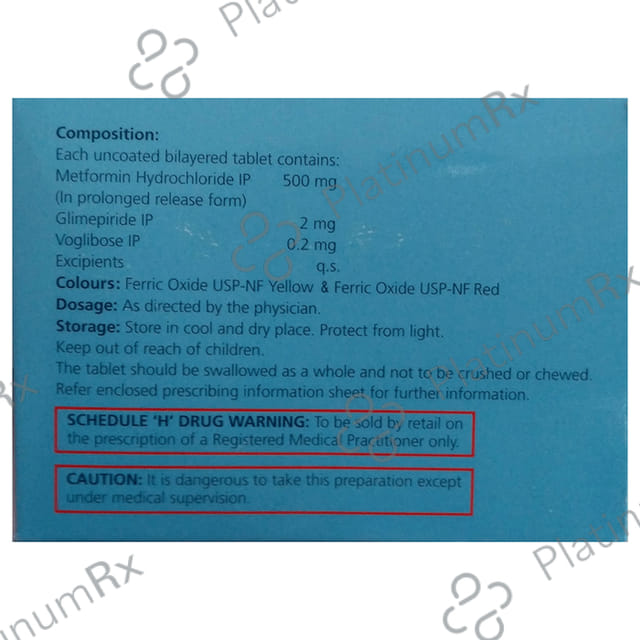 Blisto Trio 2/500/0.2mg Tablet PR 10s