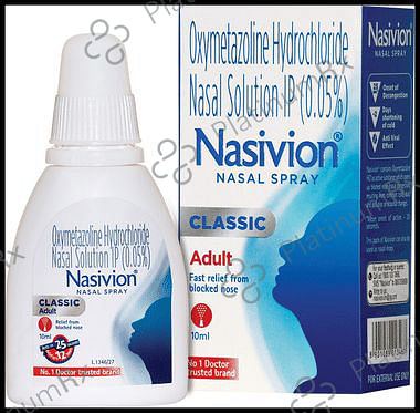 Nasivion Classic Adult 0.05% Nasal Spray 10ml