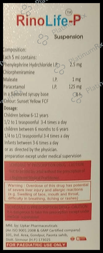 Rinolife-P Oral Suspension