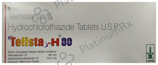 Telista H 12.5/80mg Tablet 15s