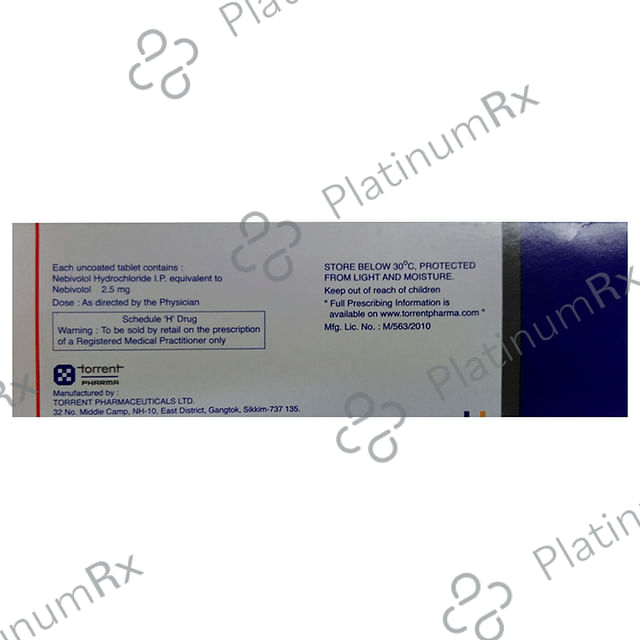 Nebicard 2.5mg Tablet 15s