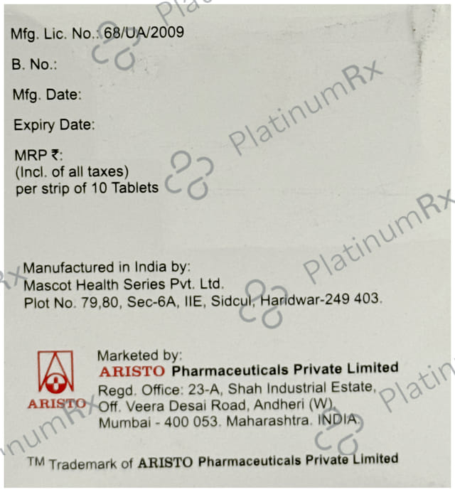 Glimiprex SM Forte 1/1000/50mg Tablet 10s
