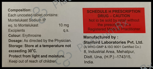 Montegress 10mg Tablet