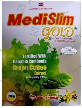 Medislim Gol vanilla Powder 500gm