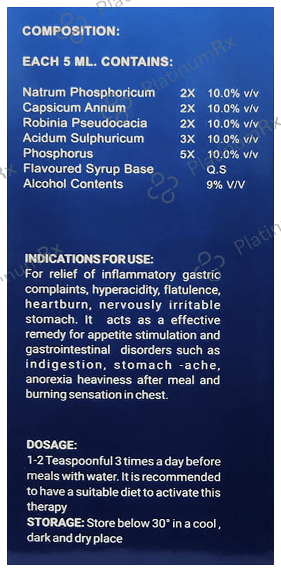 LDD Bioscience Gastromin Syrup 450 ml