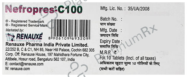 Nefropres C 100mcg Tablet