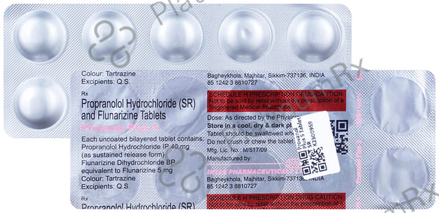 Provanol Plus 5 Tablet SR 10s