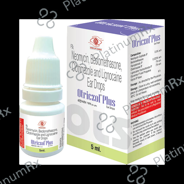 Otriczol Plus Ear Drop