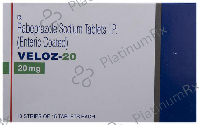 Veloz 20mg Tablet 15s