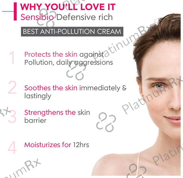 Bioderma Sensibio Defensive Rich Active Soothing Cream