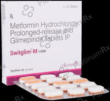 Switglim M 1/500mg Tablet 15s
