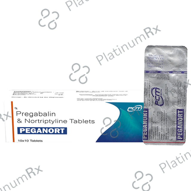 Peganort 75/10mg Tablet 10s