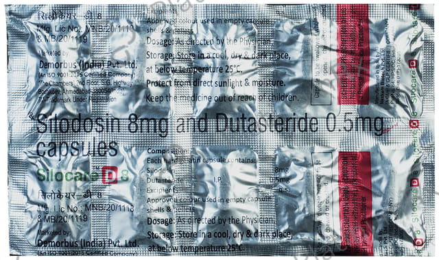 Silocare D 8 Capsule 10 capsules
