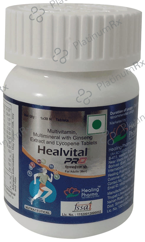 Healing Pharma Healvital Pro Tablet