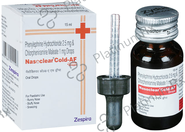 Nasoclear Cold AF 1/2.5mg Oral Drop 15ml