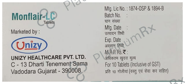 Monflair 5/10mg LC Tablet 10s
