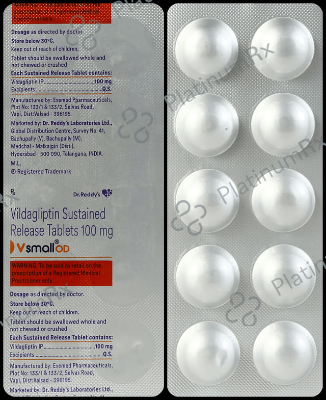 Vsmall OD 100mg Tablet SR