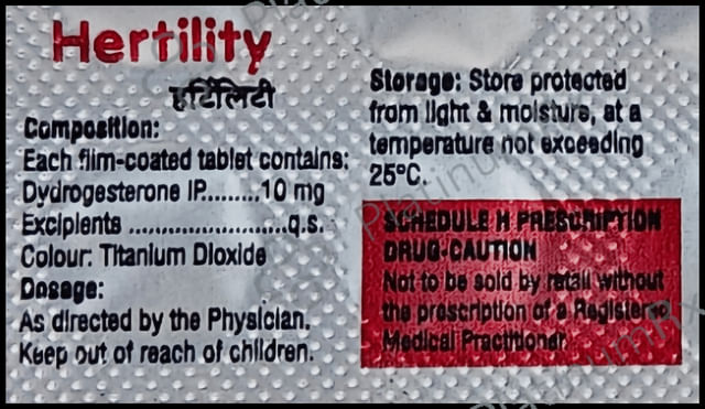 Hertility 10mg Tablet