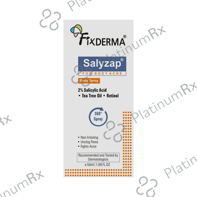 Salyzap Body Spray for Body Acne 50ml