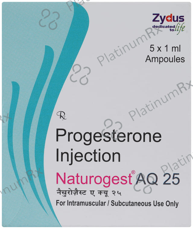 Naturogest AQ 25mg Injection 1X1ml
