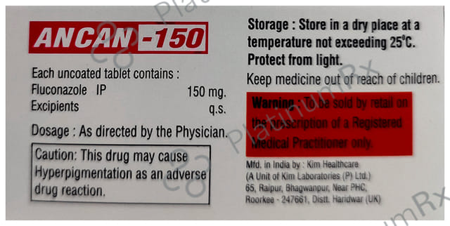 Ancan 150mg Tablet 5s