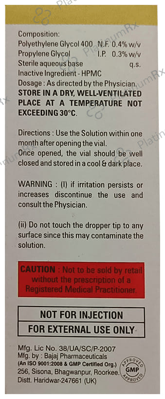 Pearl Tears Ultra Lubricating Eye Drop