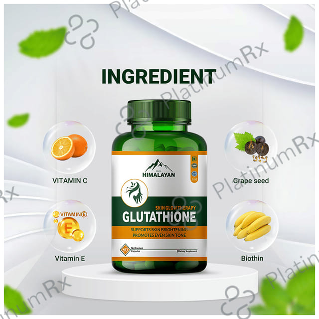 Divya Himalayan L Glutathione 500mg Capsule 60s