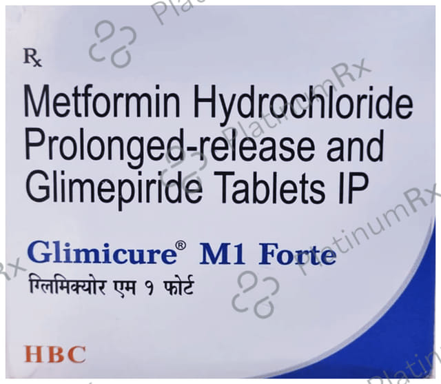 Glimicure M1 Forte Tablet 15s