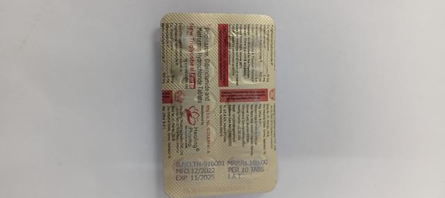 Triglycoheal Fort 5/15/500mg Tablet 10s