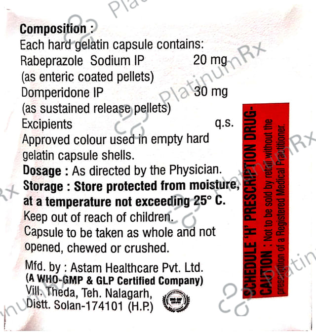 Rabmacure DSR Capsule 10s