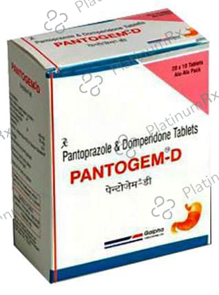 Pantogem D 10/40mg Tablet 10s