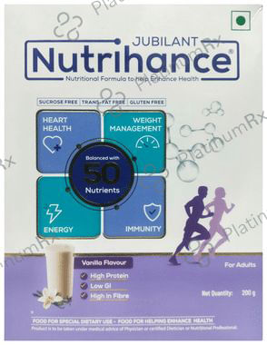 Jubilant Nutrihance Vanilla Powder 200gm