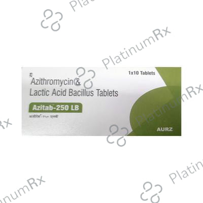 Azitab LB 250mg/60M Tablet 10s