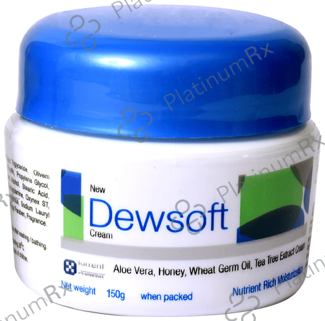 New Dewsoft Nutrient Rich Moisturiser Cream 150gm