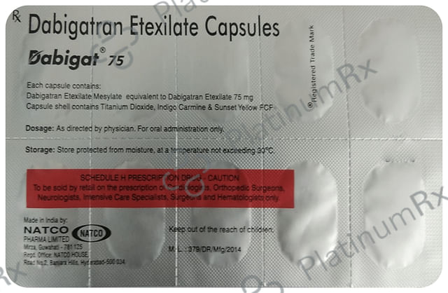 Dabigat 75 Capsule