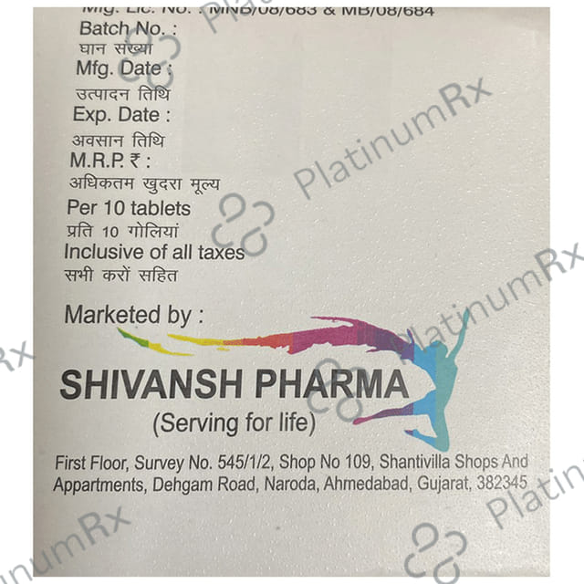 Acecloansh SP 100/325/15mg Tablet 10s