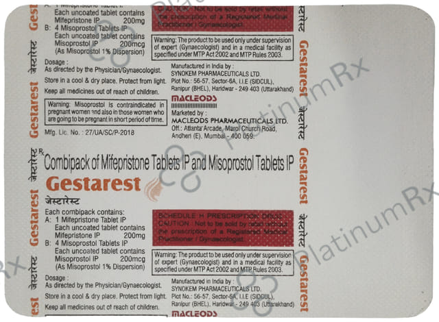 Gestarest 200mg/200mcg Kit