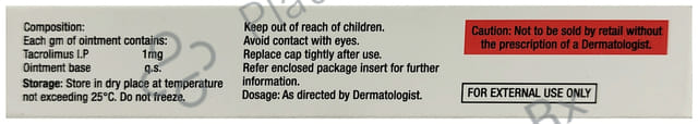 Mylimus 0.1% Ointment 20gm