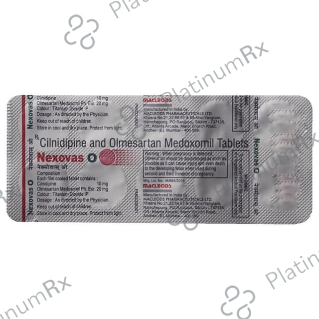 Nexovas O 10/20mg Tablet 10s