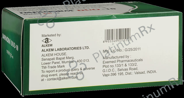 Dapanorm Duo 10/100mg Tablet 10s