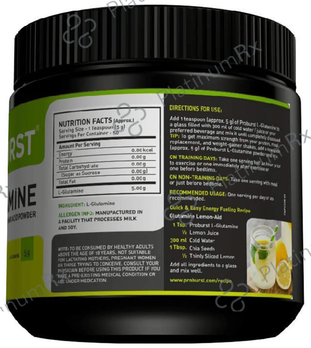 Proburst L-Glutamine Powder Unflavoured