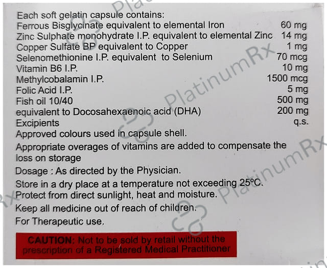 Irozorb Plus Capsule 15s