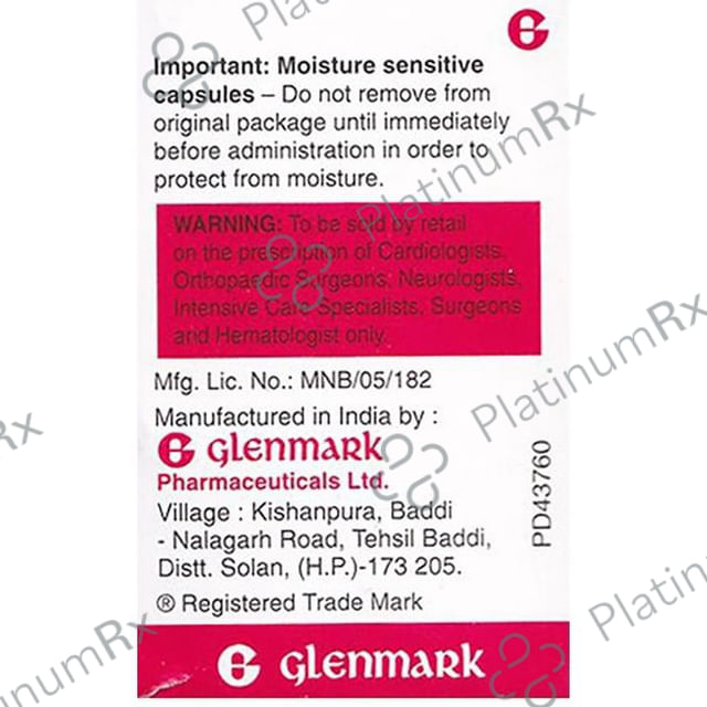 Dabigza 110mg Capsule 10s