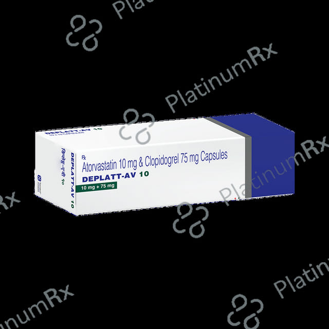 Deplatt AV 10/75mg Capsule 10s
