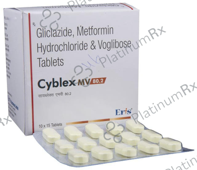 Cyblex MV 0.2/500/80mg Tablet 15s