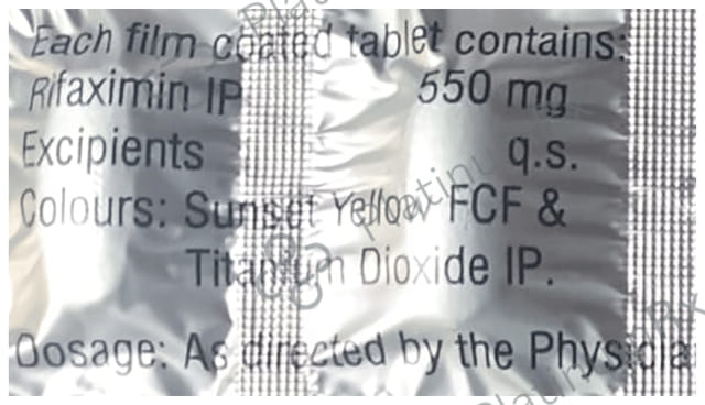 Rifagut 550mg Tablet 10s