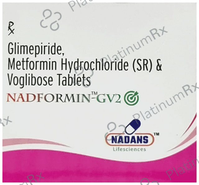 Nadformin-GV2 Tablet SR