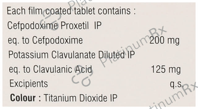 Cladoxim 200 mg/125 mg Tablet